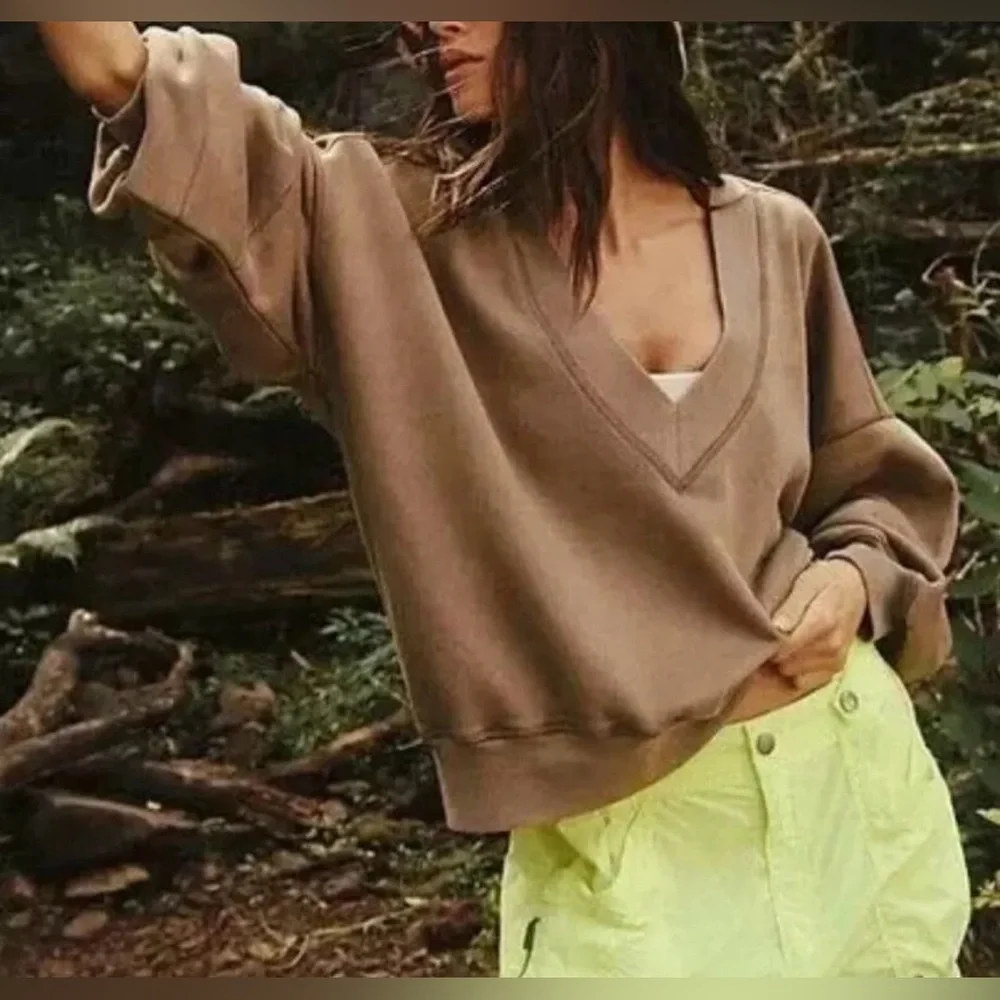 Nwot Free People Jumpball Pullover